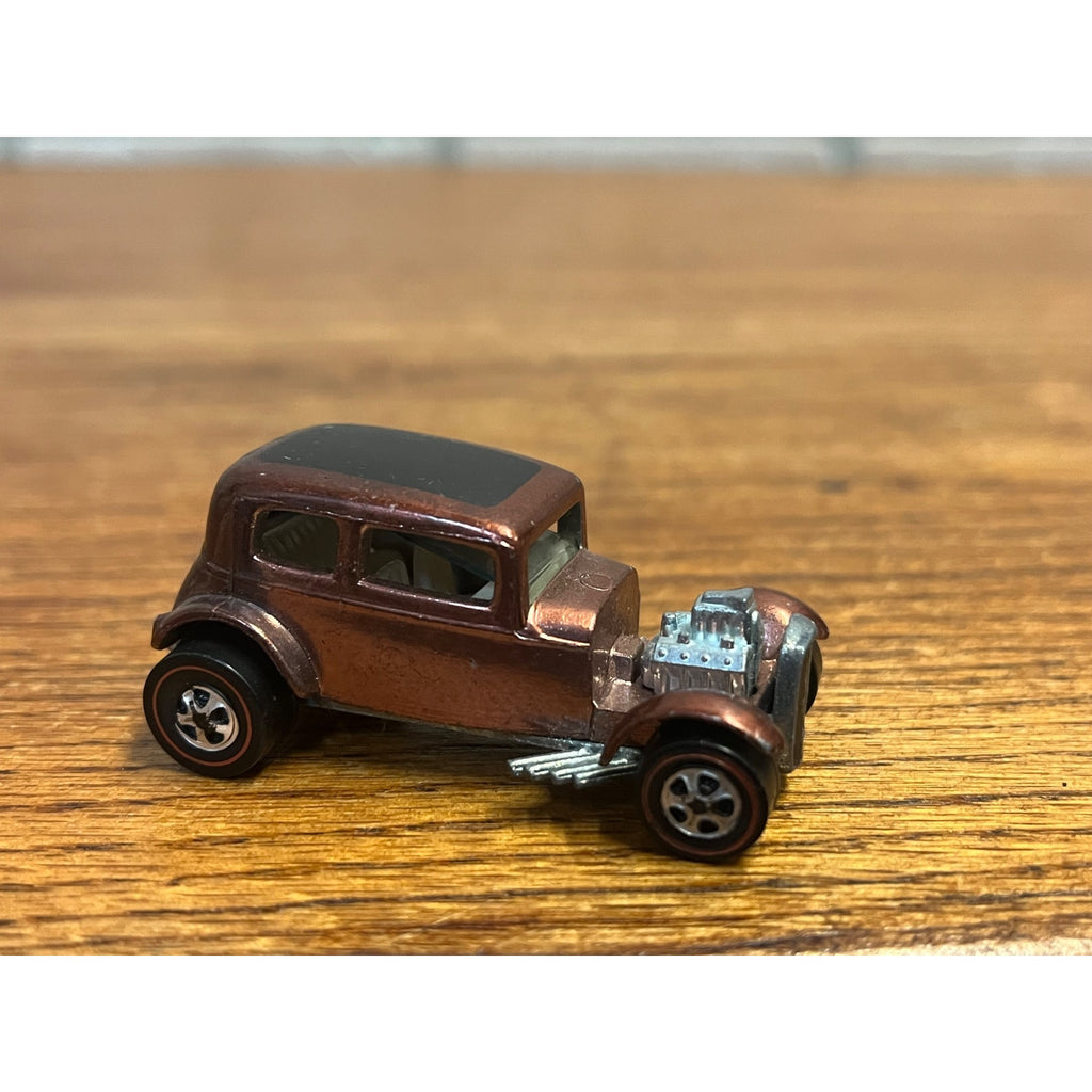 Vintage Hot Wheels Redlines 1969 '32 Ford Vicky Brown / Copper - Near Mint