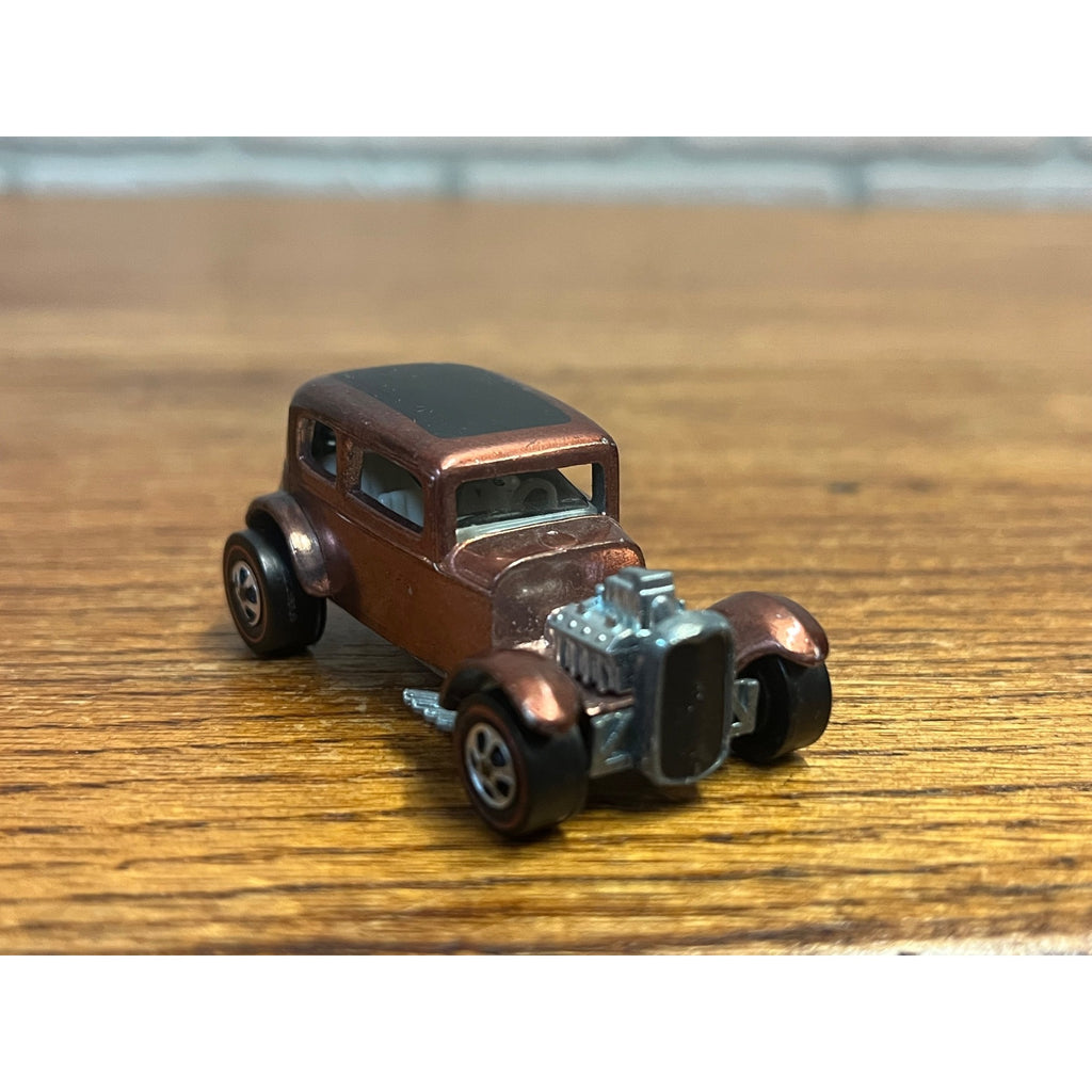Vintage Hot Wheels Redlines 1969 '32 Ford Vicky Brown / Copper - Near Mint