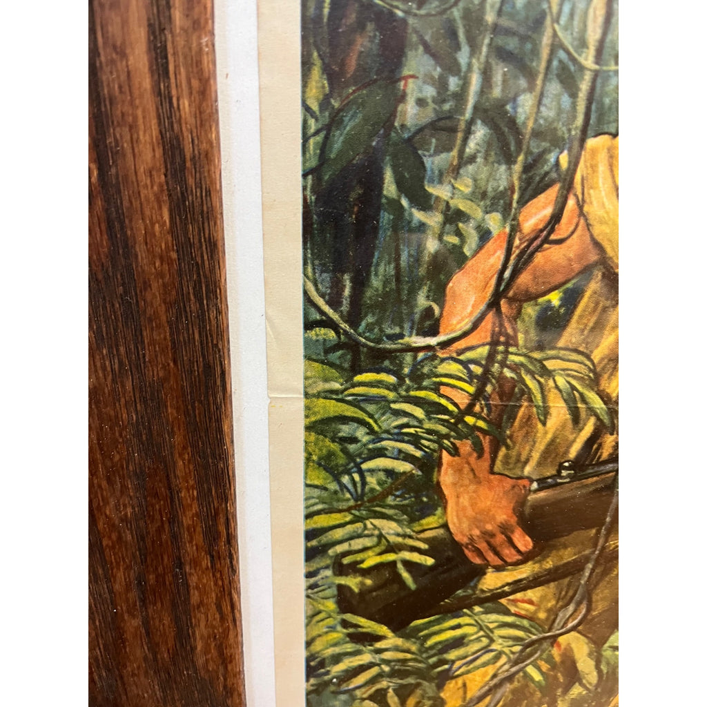 1944 Help Him Get Through Buy War Bonds Poster Schnakenberg Abbott Laboratories