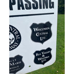 No Trespassing Algoma Wisconsin Central Sault Ste Marie Fox Valley Railroad Sign
