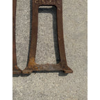 Vintage Industrial Cast Iron Legs Machine Legs Rare Cissell Machine Legs Iron