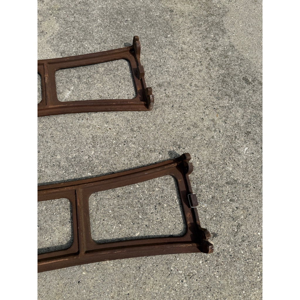 Vintage Industrial Cast Iron Legs Machine Legs Rare Cissell Machine Legs Iron