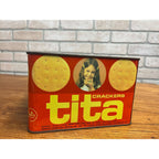 Vintage TITA Crackers Tin - Rovira Biscuit Co - Ponce, Puerto Rico