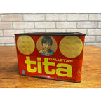 Vintage TITA Crackers Tin - Rovira Biscuit Co - Ponce, Puerto Rico
