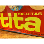 Vintage TITA Crackers Tin - Rovira Biscuit Co - Ponce, Puerto Rico