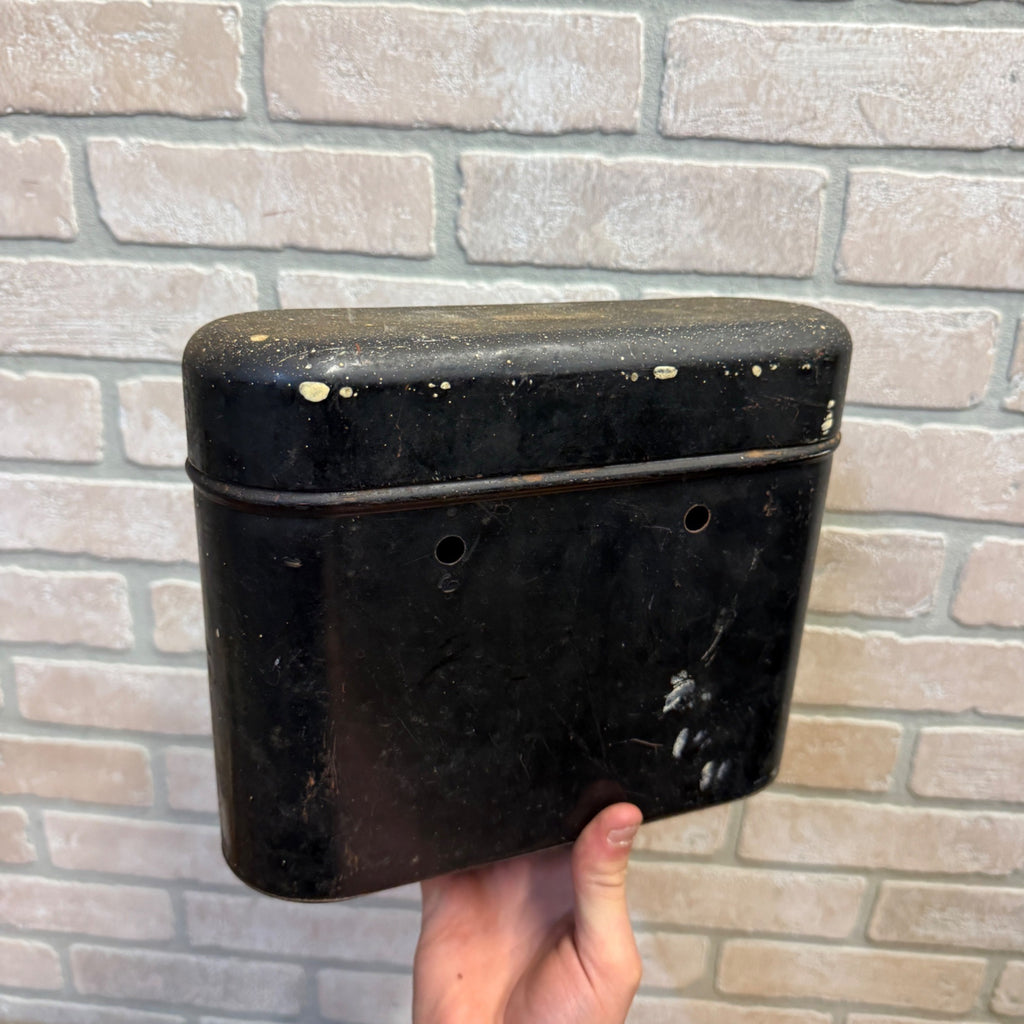 Vintage Western Electric Steel Metal Telephone/Battery Box #2