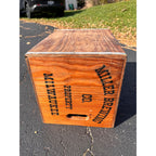 Vintage Miller High Life Beer Girl on Moon Wooden Crate Milwaukee Wisconsin