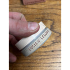 Vintage 1950s Havoc Quick Change Make-Up Cream Lucien Lelong NOS Milk Glass Jar