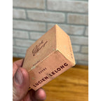 Vintage 1950s Havoc Quick Change Make-Up Cream Lucien Lelong NOS Milk Glass Jar