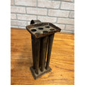 Antique Primitive 19th c. 6-Slot Candle Mold Tin Farmhouse Folk Art AAFA