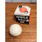 Vintage 1960s Whitey Ford / Tom Tresh KING Wiffle Ball Box w/ Ball Yankees