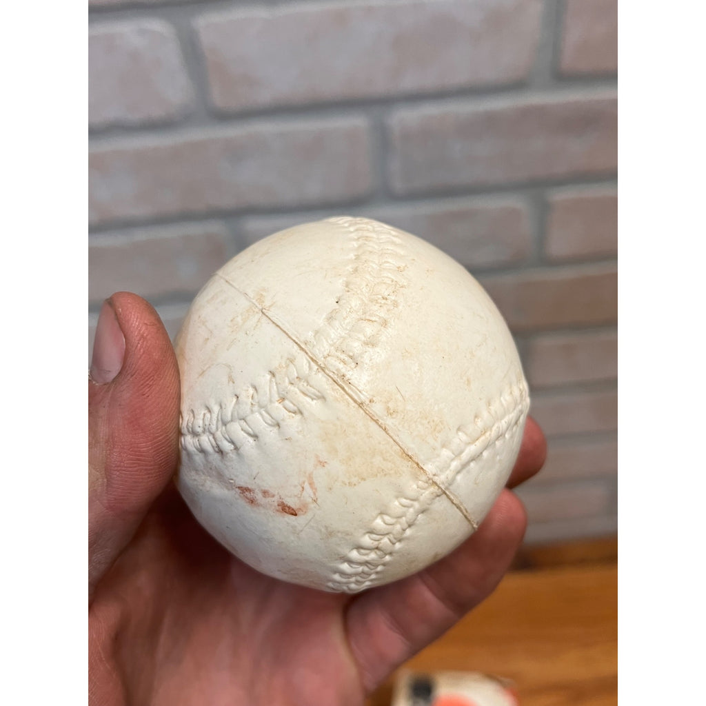 Vintage 1960s Whitey Ford / Tom Tresh KING Wiffle Ball Box w/ Ball Yankees