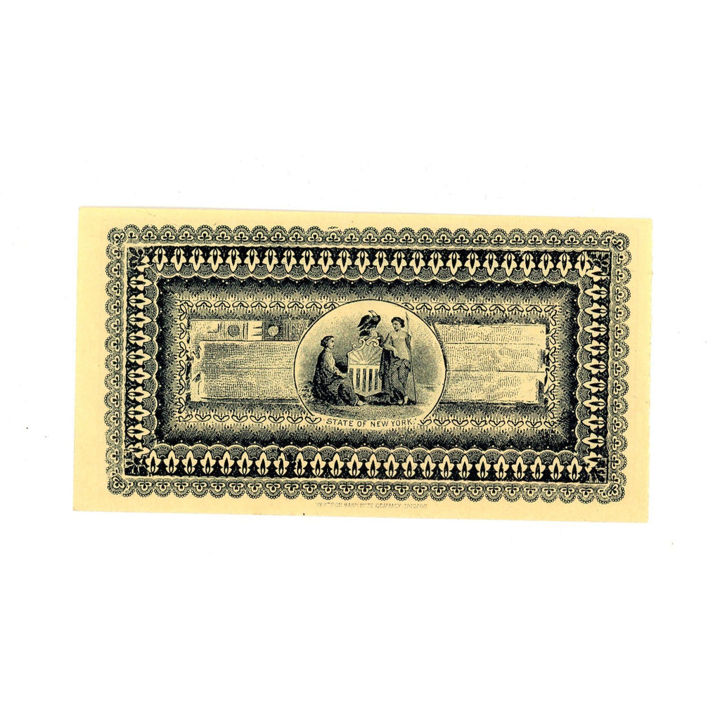 1893 WORLD'S COLUMBIAN EXPOSITION FARE TICKET “MANHATTAN DAY” UNCIRCULATED