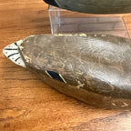 Ron Koch Vintage Mallard Pair Duck Decoy Vintage Wooden Decoy Omro Wisconsin HWD