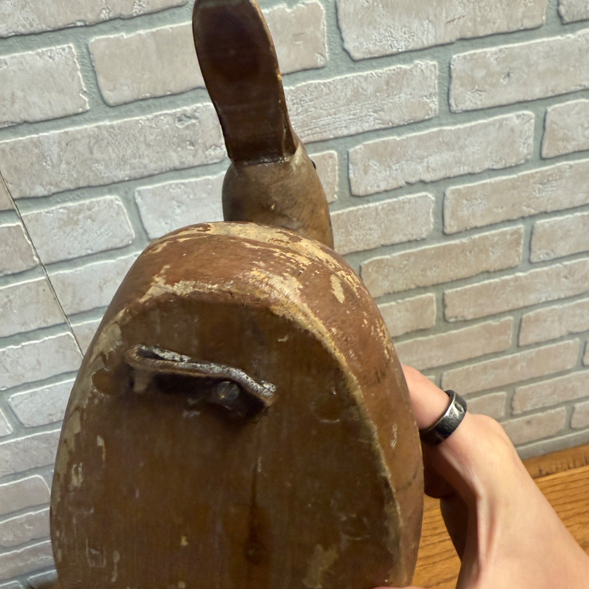 Ron Koch Vintage Mallard Pair Duck Decoy Vintage Wooden Decoy Omro Wisconsin HWD