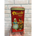 Vintage Droste’s Cocoa Tin Cocoa Box Haarlem Holland Advertising Kitchen