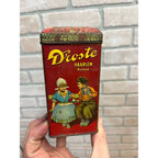 Vintage Droste’s Cocoa Tin Cocoa Box Haarlem Holland Advertising Kitchen