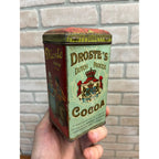 Vintage Droste’s Cocoa Tin Cocoa Box Haarlem Holland Advertising Kitchen