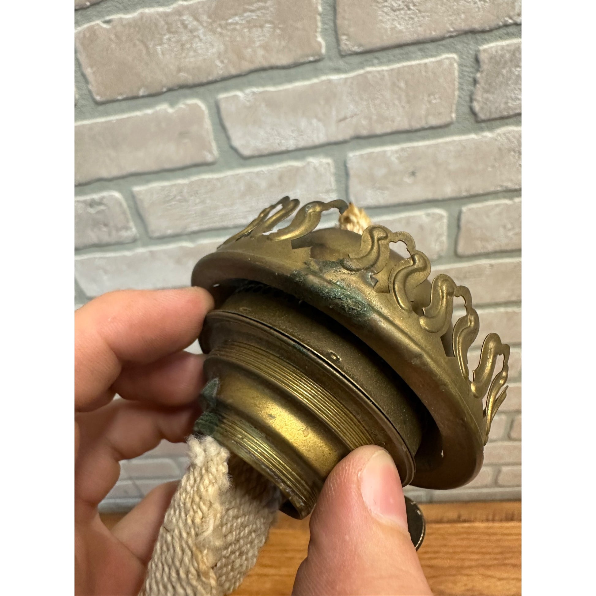 Vintage P&A Oil Lamp Burner Part