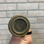 Vintage Brass Hollow Concentric 2"Pair Door Knobs Architectural Salvage
