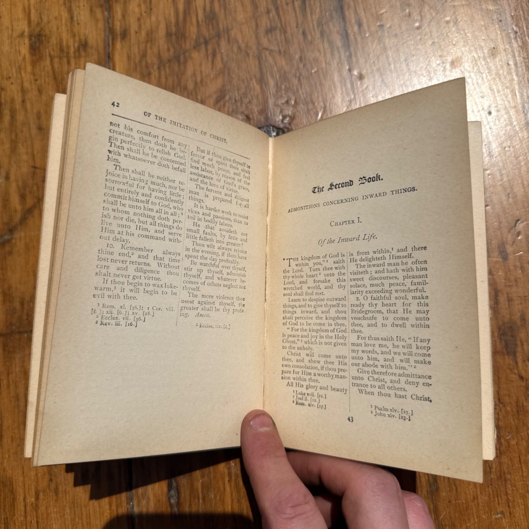 The Imitation of Christ Thomas Kempis Donohue Henneberry Chicago Antique
