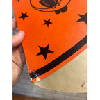 RARE Vintage 1930s Beistle Halloween Cardboard Party Hat Crescent Moon Owl Stars