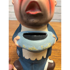 Vintage Hand-Painted Ceramic Hobo Retirement Fund Bank Made by Dabs of Japan