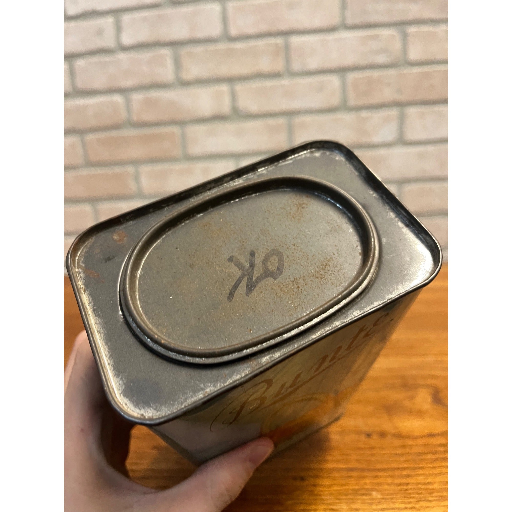 Vintage 1930s Bunte Brothers Candy Confectionery Advertising Tin Can Chicago