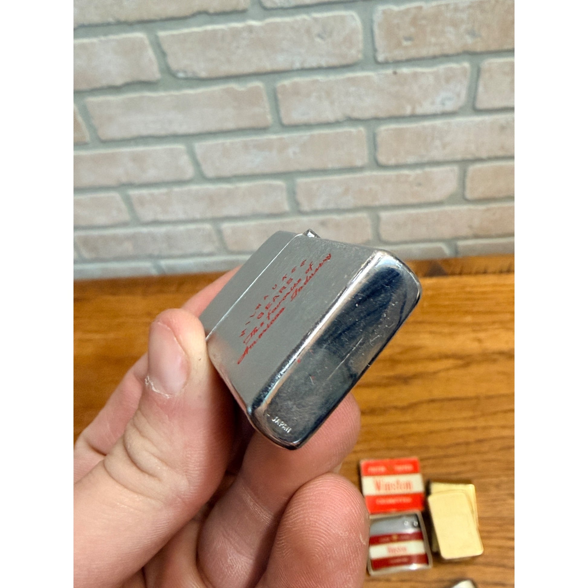 Vintage Lighter Lot Advertising Milwaukee Gears, Winston, Ronson Typhoon ++