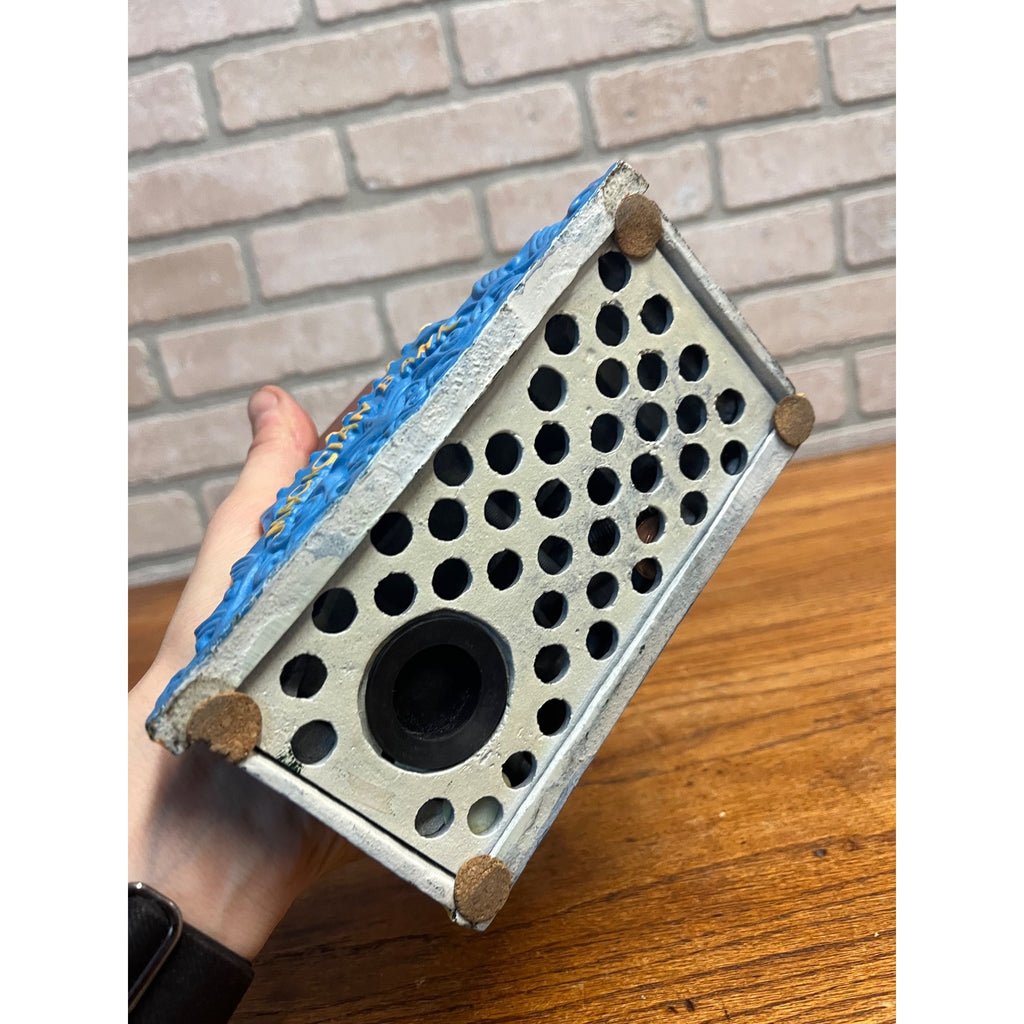 Vintage Cast Iron Mechanical Bank Magic Trick Coin Bank Reproduction