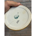 Rare Antique Villeroy & Boch Mettlach Coaster w/Gnomes #1032 Lot (2)