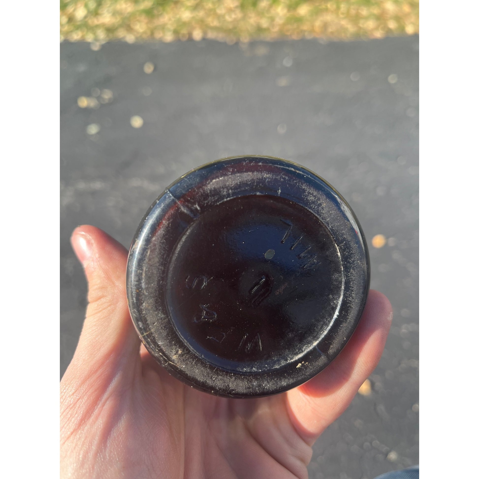 Vintage Pre-Prohibition Plymouth Brewing Co. Wis Amber Brown Beer Bottle