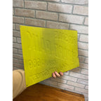 Vintage 1940s EDWARD PAIK For Sale Realtor Embossed Advertising Sign