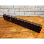 AntiqueVintage Stanley Wood & Brass 22" Carpenters Level Rule & Lever Co.