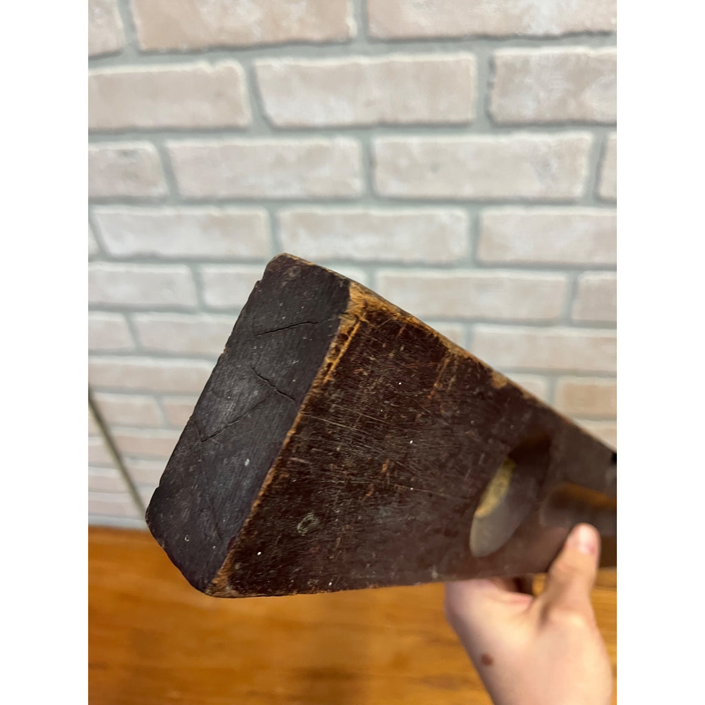 AntiqueVintage Stanley Wood & Brass 22" Carpenters Level Rule & Lever Co.