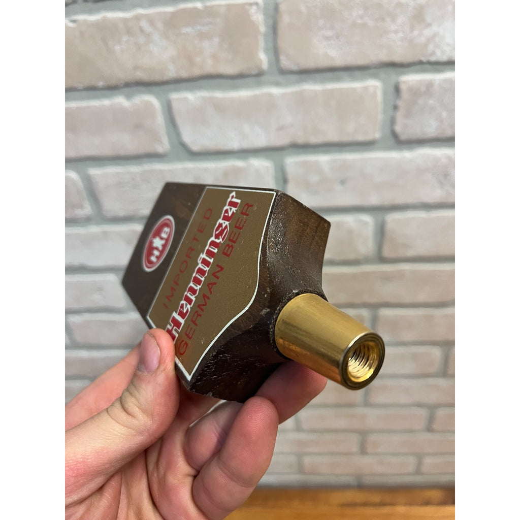 Vingate Imported Henninger German Beer Wooden Tap Knob Handle