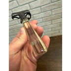 Vintage Pyrex Flameware Detachable Locking Handle Clear Glass & Metal