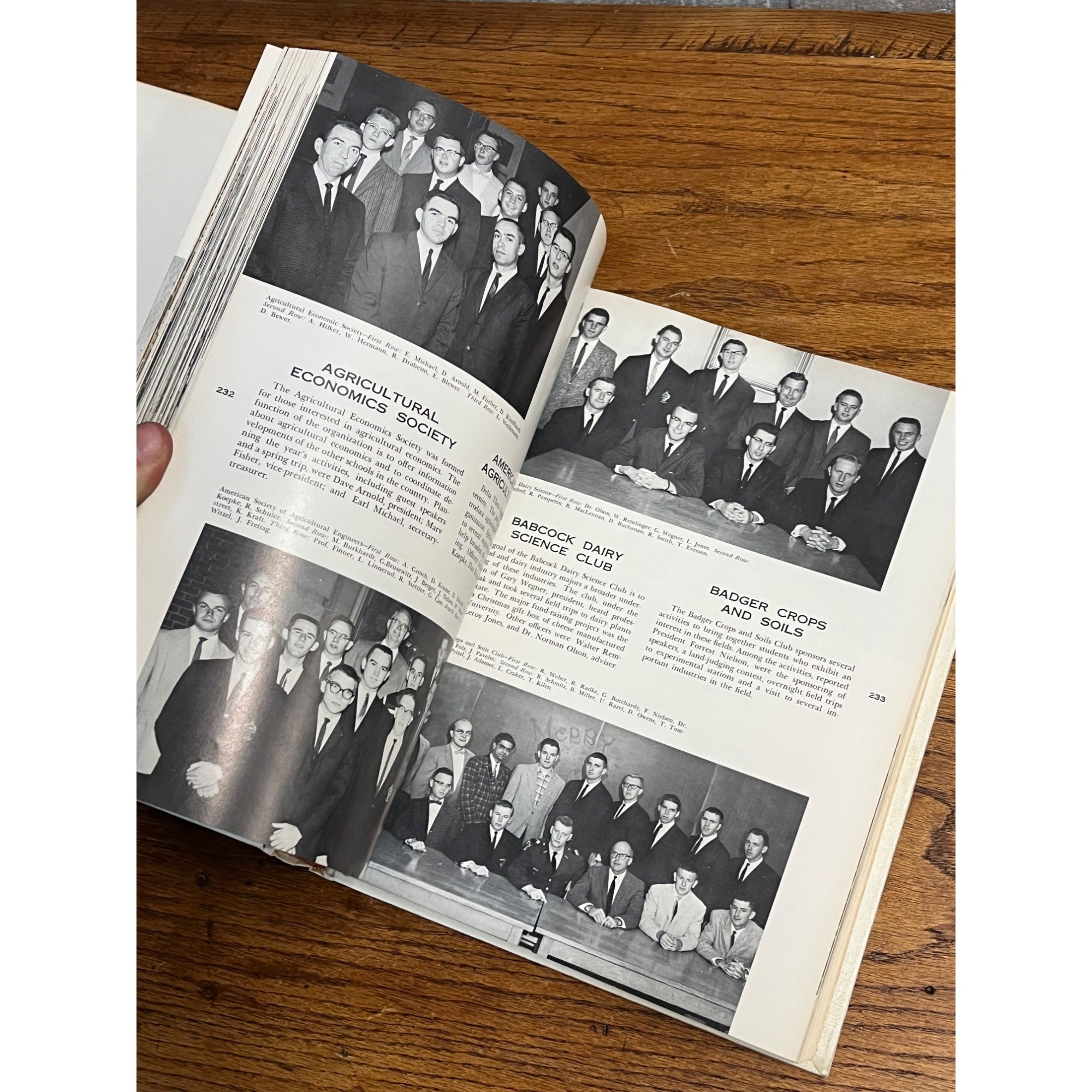 1963 University of Wisconsin Annual Yearbook The Badger 490 pages NO SIGNATURES