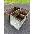 Antique Rare Painters Tool Brush Carrier Tote Paint Bucket