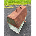 Antique Rare Painters Tool Brush Carrier Tote Paint Bucket