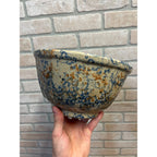 Vintage Red Wing Stoneware Spongeware Mixing Bowl Primitive Kitchen 9"