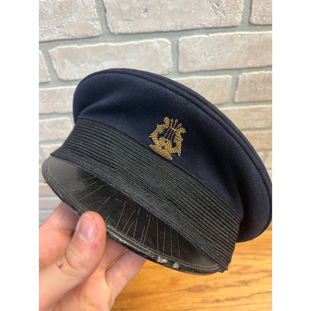 Vintage Marching Band Uniform Hat - The Lilley Co. Columbus, Ohio