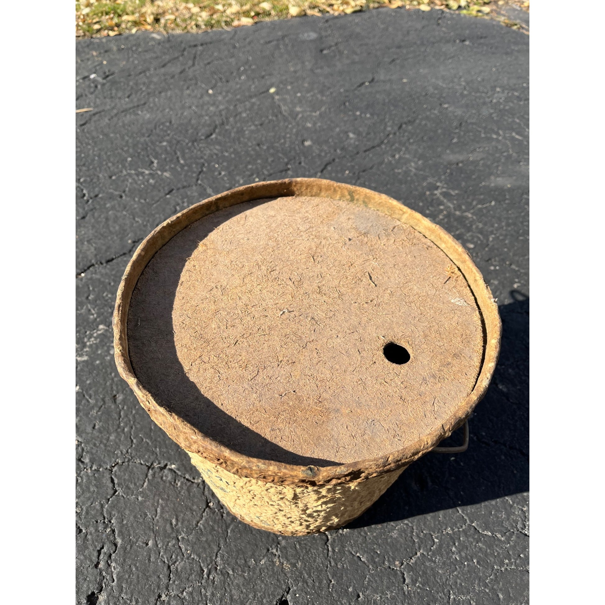 Vintage Formart Bait Pail Minnow Bucket Cedarburg, Wisconsin Largemouth Bass