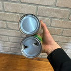 Vintage 1970s Weight Watchers Grape Soda & Ice Tea Pull Tab Straight Soda Can