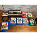 Vintage Mattel Electronics Intellivision 2609 Game Console With Games Bundle Set