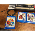 Vintage Mattel Electronics Intellivision 2609 Game Console With Games Bundle Set