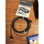 Vintage Mattel Electronics Intellivision 2609 Game Console With Games Bundle Set