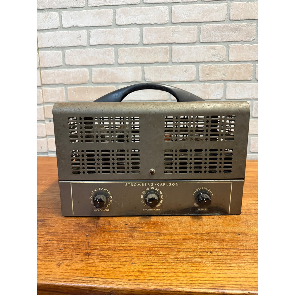 Vintage Stromberg Carlson AU-34 Tube Amplifier Amp Untested Parts Repair