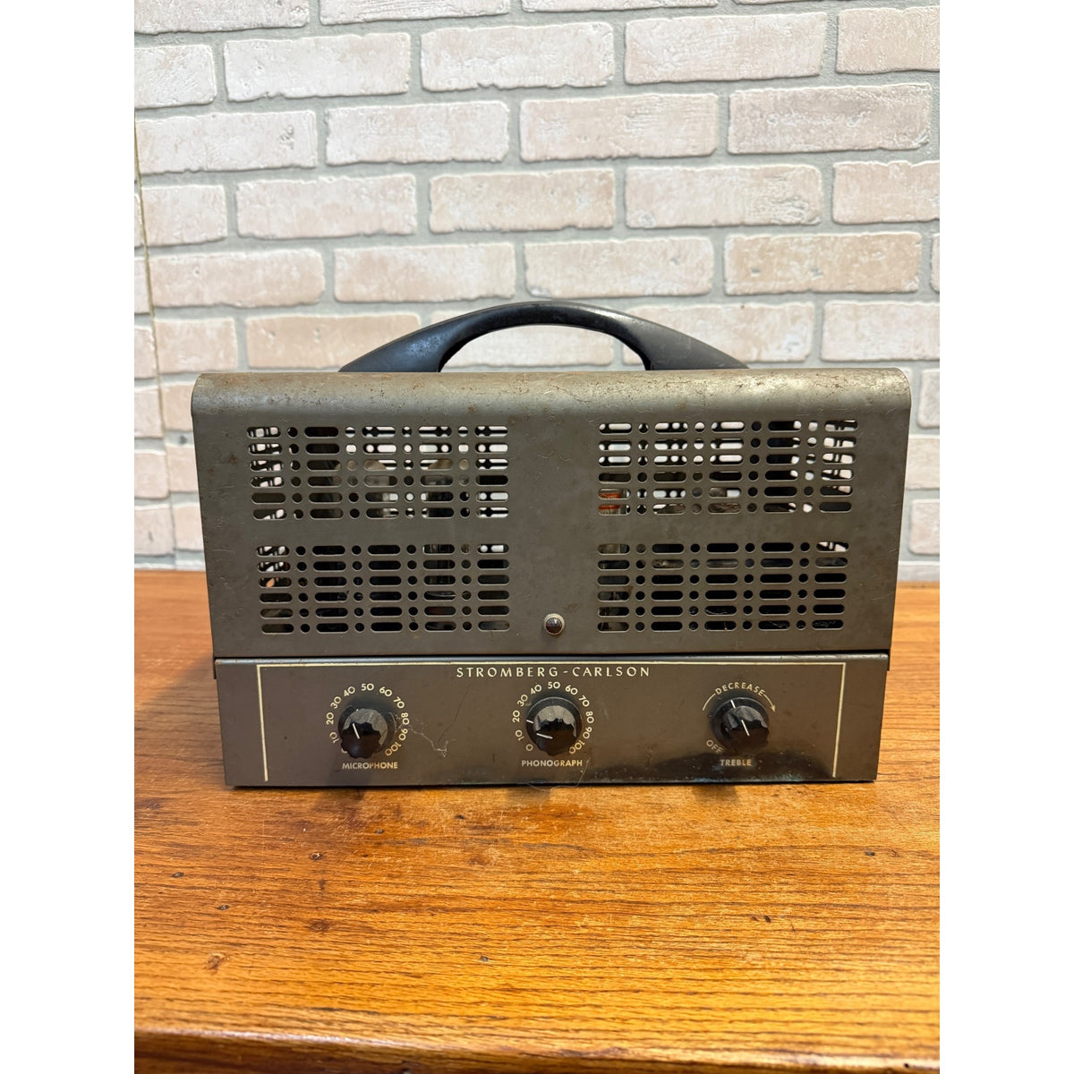 Vintage Stromberg Carlson AU-34 Tube Amplifier Amp Untested Parts Repair