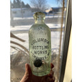 Columbia Bottling Works Milwaukee Wisconsin Blob Top Soda Bottle Hutchinson